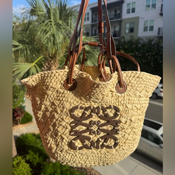 Handbags - Raffia Beach Tote – Designer-Inspired Summer Bag